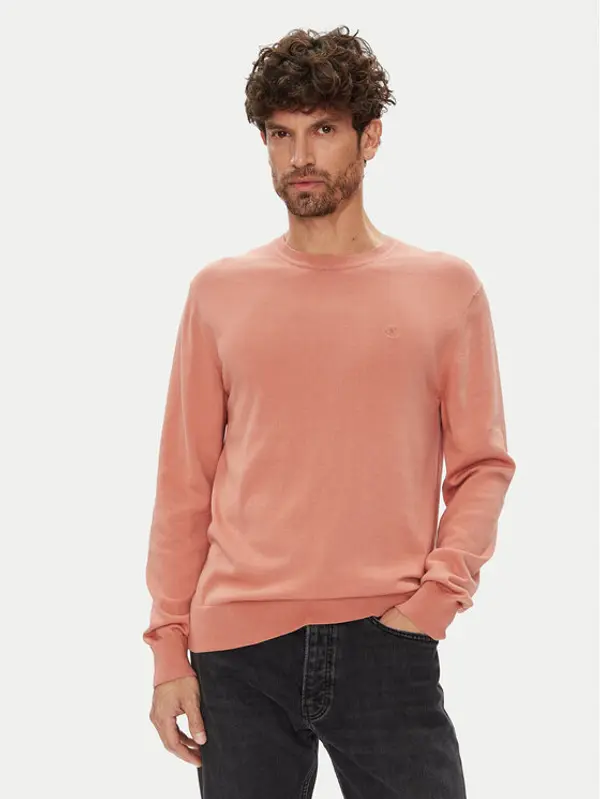Calvin Klein Calvin Klein Džemper LV040BM343 Koraljna Regular Fit