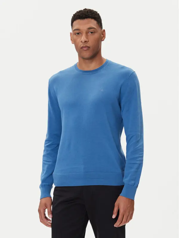 Calvin Klein Calvin Klein Džemper LV040BM343 Plava Regular Fit