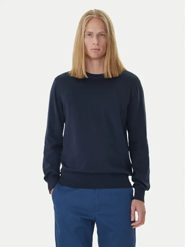 Calvin Klein Calvin Klein Džemper LV040BM343 Tamnoplava Regular Fit