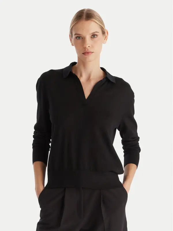Calvin Klein Calvin Klein Džemper LV044A305G Crna Regular Fit