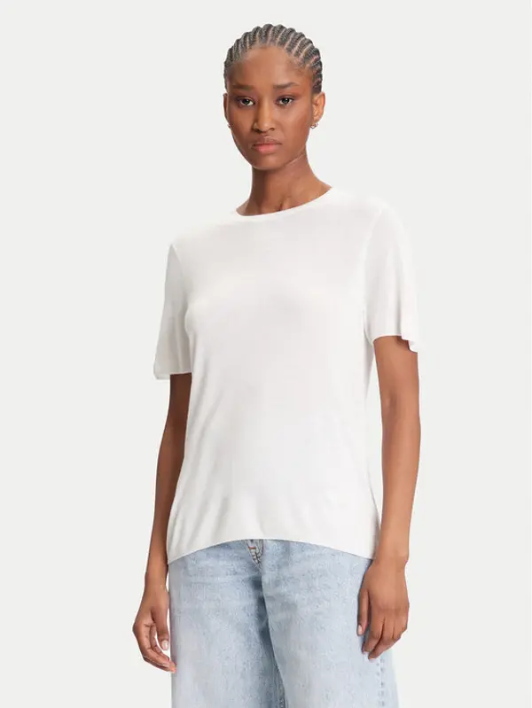 Calvin Klein Calvin Klein Džemper LV044A307G Écru Regular Fit