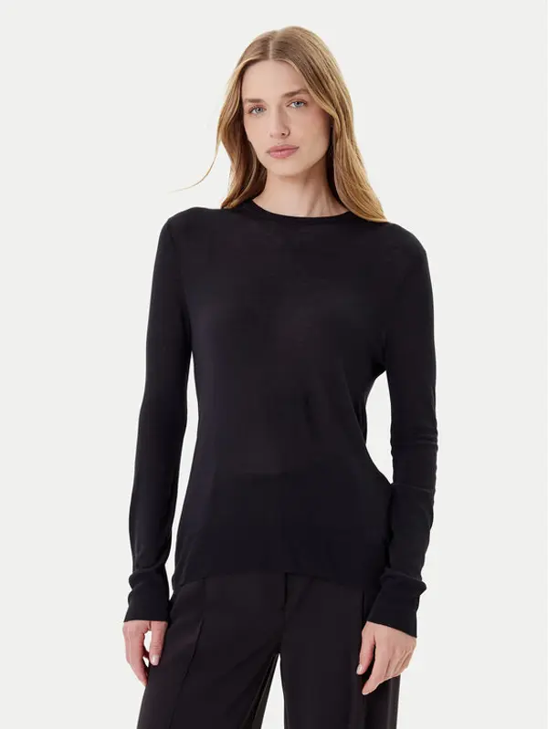 Calvin Klein Calvin Klein Džemper LV044C339G Crna Regular Fit