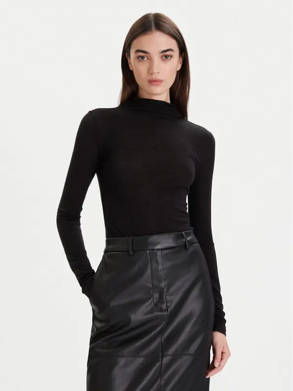Calvin Klein Calvin Klein Džemper LV044D239G Crna Slim Fit