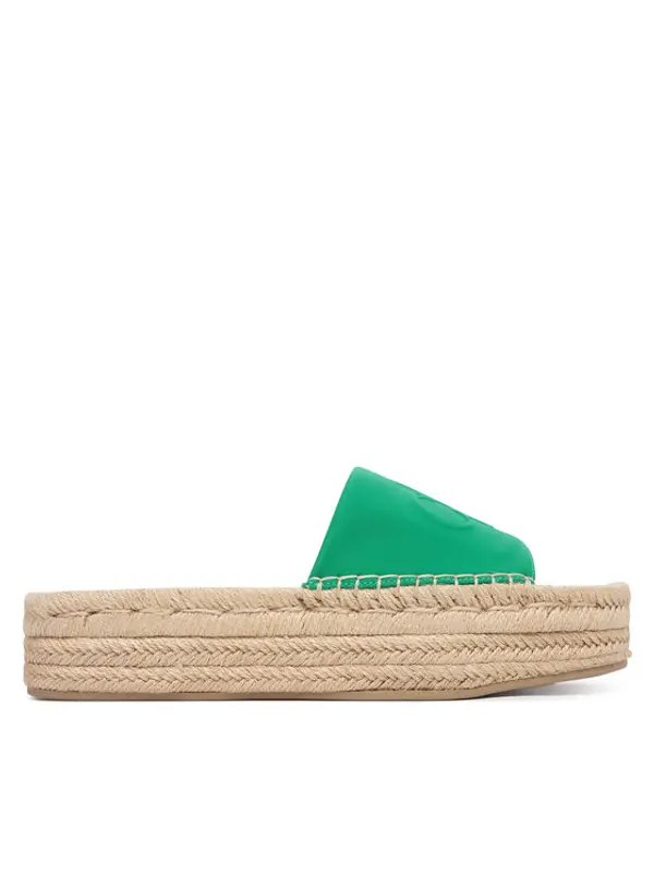 Calvin Klein Calvin Klein Espadrile Ebeth HW0HW02894 Zelena