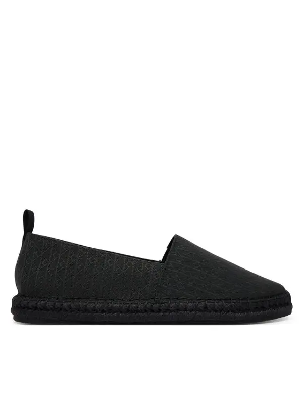 Calvin Klein Calvin Klein Espadrile Espadrille Aop Cv HM0HM02231 Crna