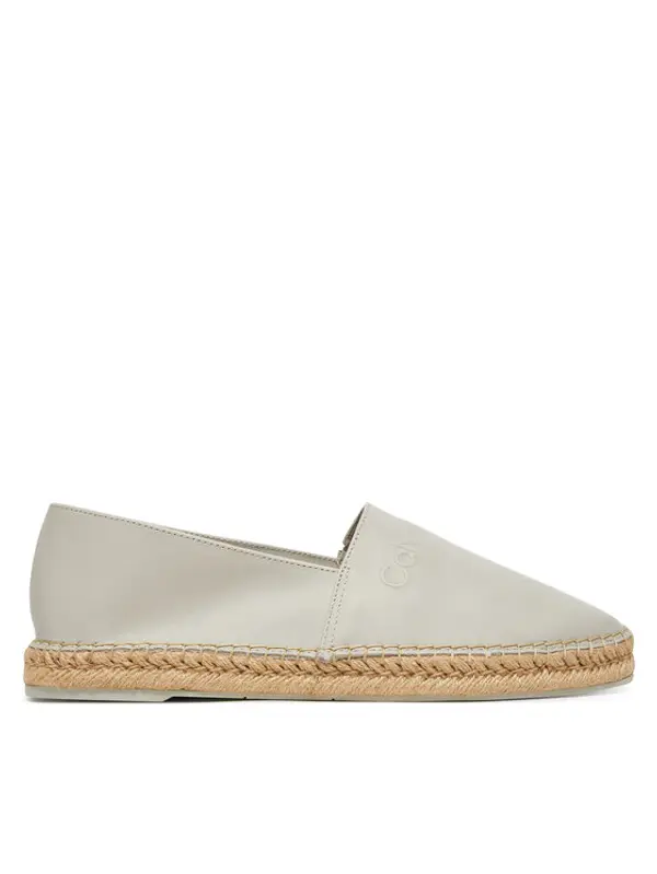 Calvin Klein Calvin Klein Espadrile Espadrille Lth HM0HM01882 Siva