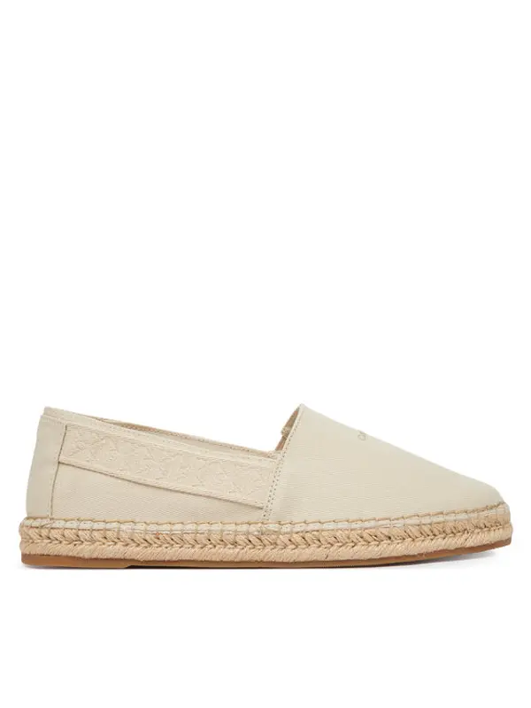 Calvin Klein Calvin Klein Espadrile Espadrille Webbing Cv HM0HM02075 Écru