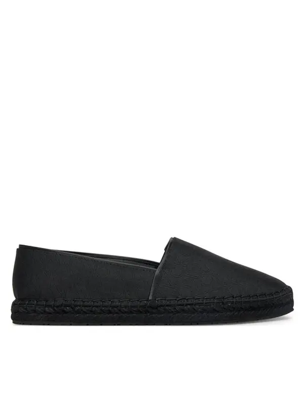 Calvin Klein Calvin Klein Espadrile Flat Espadrille - Jacq HW0HW02467 Crna