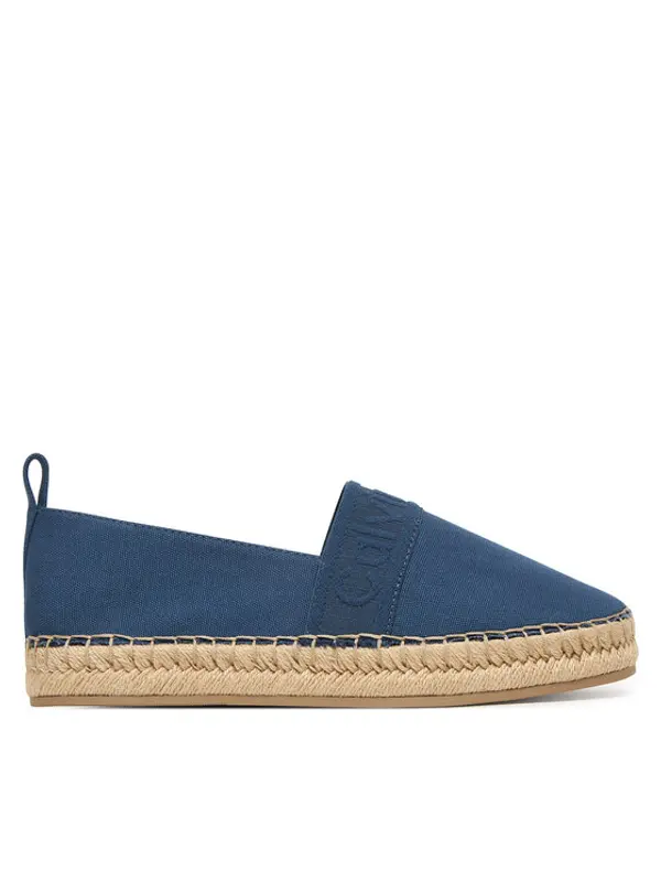 Calvin Klein Calvin Klein Espadrile Oblique Espadrille Webbing HW0HW02934 Plava