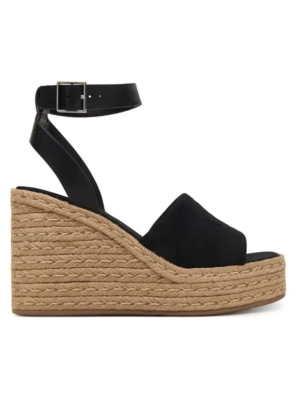 Calvin Klein Calvin Klein Espadrile Wedge Espad 70 Neopr Mg HW0HW03014 Crna