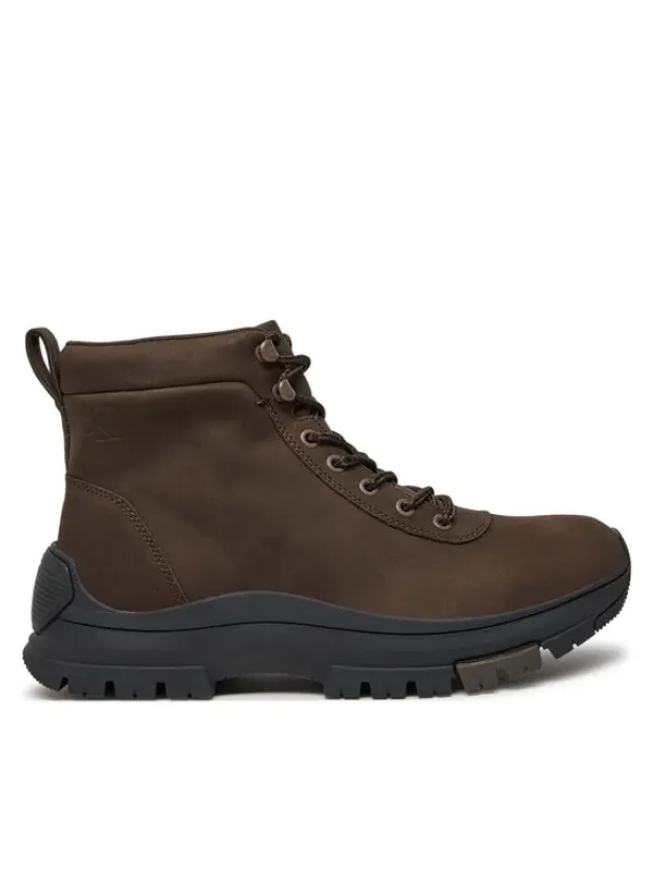 Calvin Klein Calvin Klein Gležnjače Hybrid Wp Boot Laceup Rebellious YM0YM01077 Smeđa