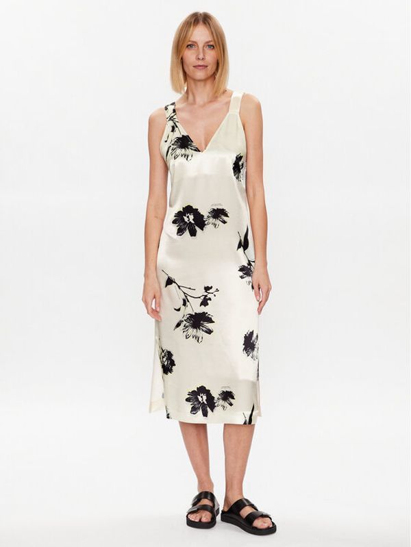 Calvin Klein Calvin Klein Haljina za svaki dan K20K205595 Écru Regular Fit