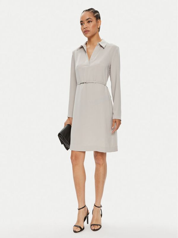 Calvin Klein Calvin Klein Haljina za svaki dan K20K207152 Bež Regular Fit