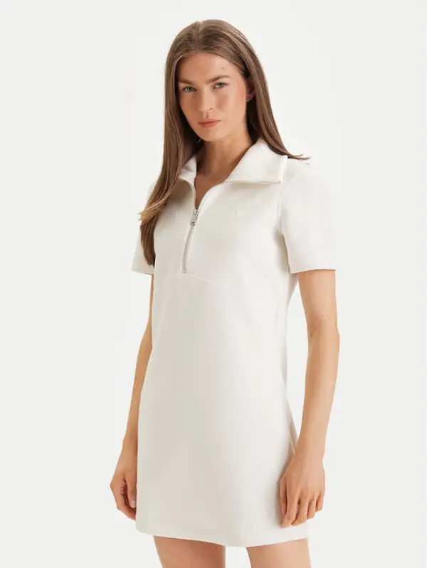 Calvin Klein Calvin Klein Haljina za svaki dan LV044F207G Bež Regular Fit