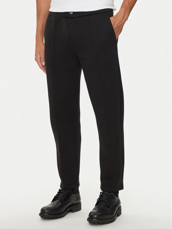 Calvin Klein Calvin Klein Hlače K10K113661 Crna Regular Fit