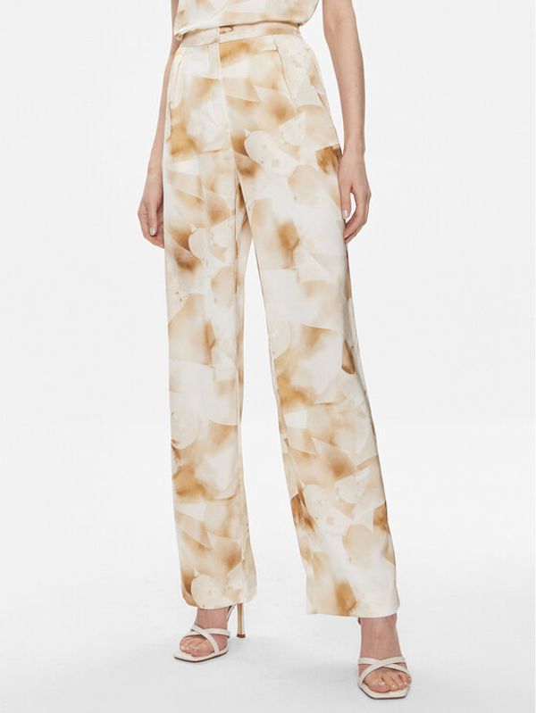 Calvin Klein Calvin Klein Hlače K20K206884 Bež Regular Fit