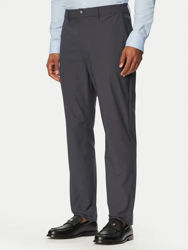 Calvin Klein Calvin Klein Hlače LV04LB610G Tamnoplava Slim Fit