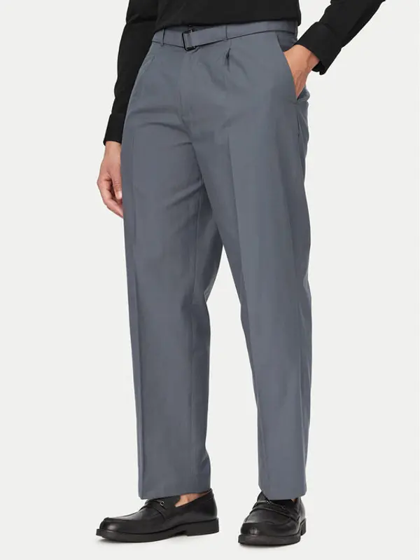 Calvin Klein Calvin Klein Hlače LV04LF617G Siva Regular Fit
