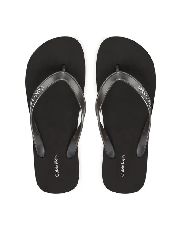 Calvin Klein Calvin Klein Japanke Flatform Flip Flop Met Tpu HW0HW03120 Crna