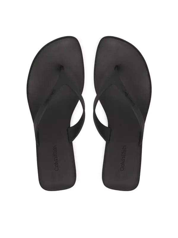 Calvin Klein Calvin Klein Japanke Flip Flop Kitten Heel Thong Tpu HW0HW02965 Crna