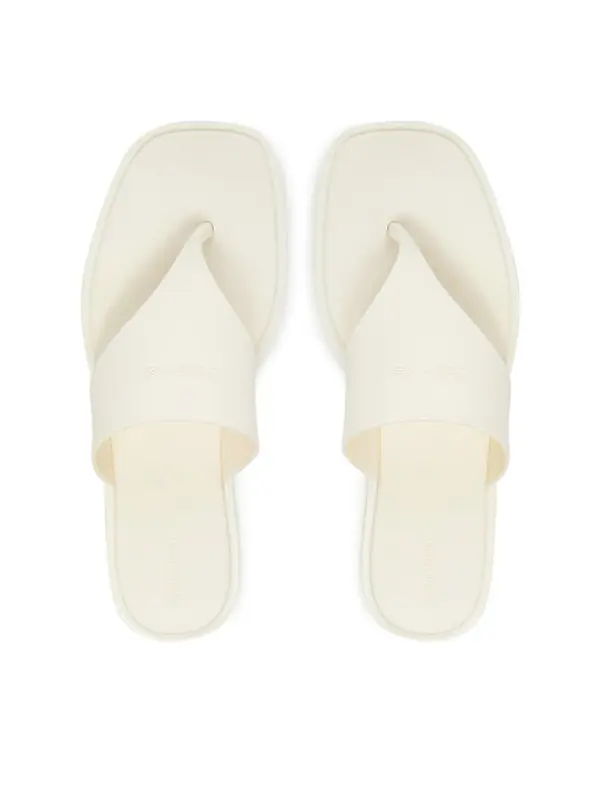 Calvin Klein Calvin Klein Japanke Toepost Tpu Slide HW0HW02836 Écru