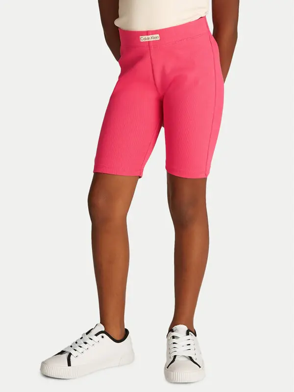 Calvin Klein Jeans Calvin Klein Jeans Biciklističke hlače IG0IG02885 Ružičasta Slim Fit