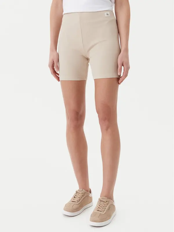 Calvin Klein Jeans Calvin Klein Jeans Biciklističke hlače J20J225217 Bež Slim Fit