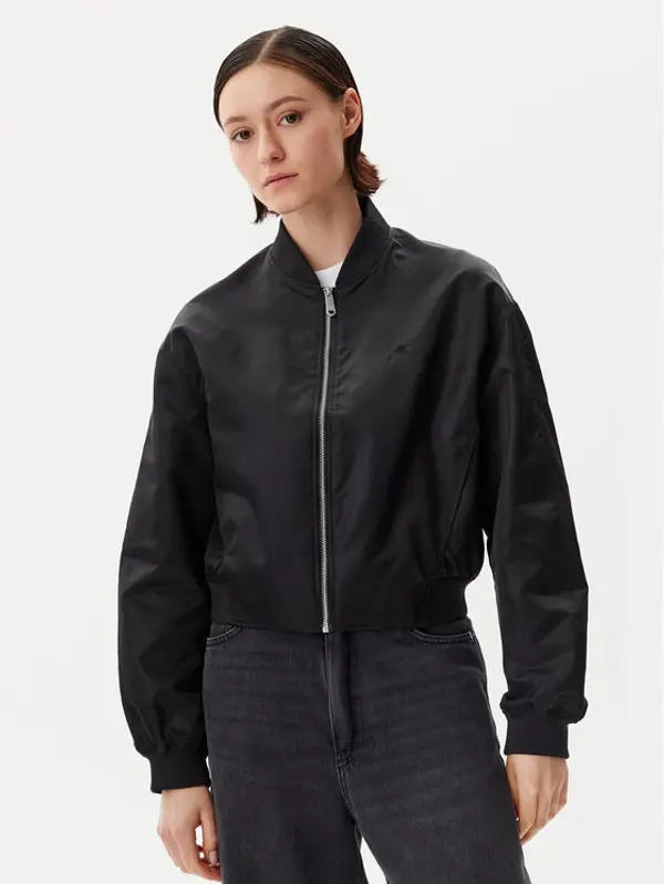Calvin Klein Jeans Calvin Klein Jeans Bomber Hero LV047B528G Crna Relaxed Fit