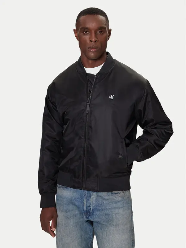 Calvin Klein Jeans Calvin Klein Jeans Bomber LV04RC526G Crna Regular Fit
