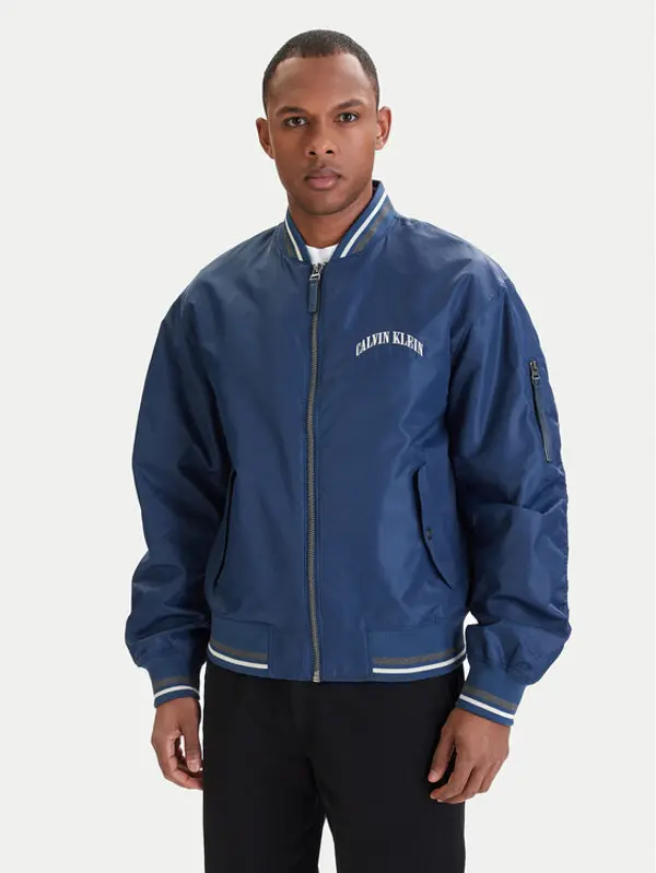 Calvin Klein Jeans Calvin Klein Jeans Bomber LV04RF510G Plava Regular Fit