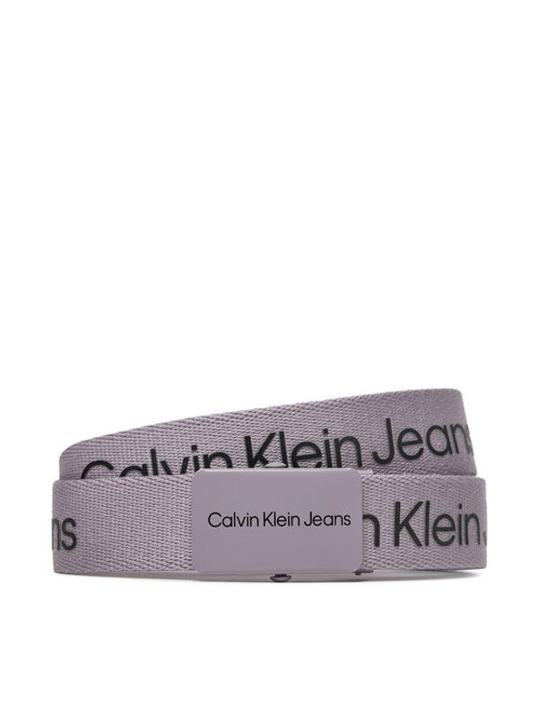 Calvin Klein Jeans Calvin Klein Jeans Dječji remen Canvas Logo Belt IU0IU00125 Ljubičasta