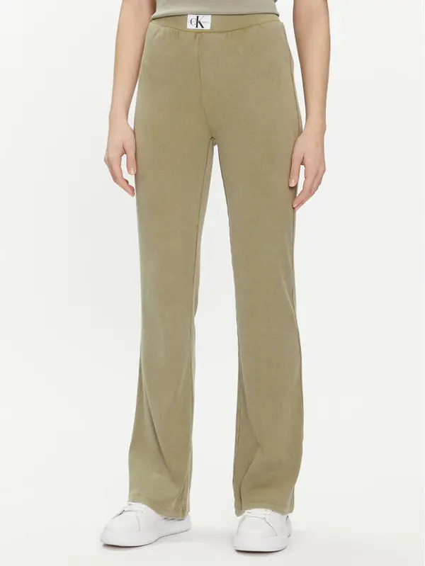 Calvin Klein Jeans Calvin Klein Jeans Donji dio trenerke J20J223126 Zelena Regular Fit