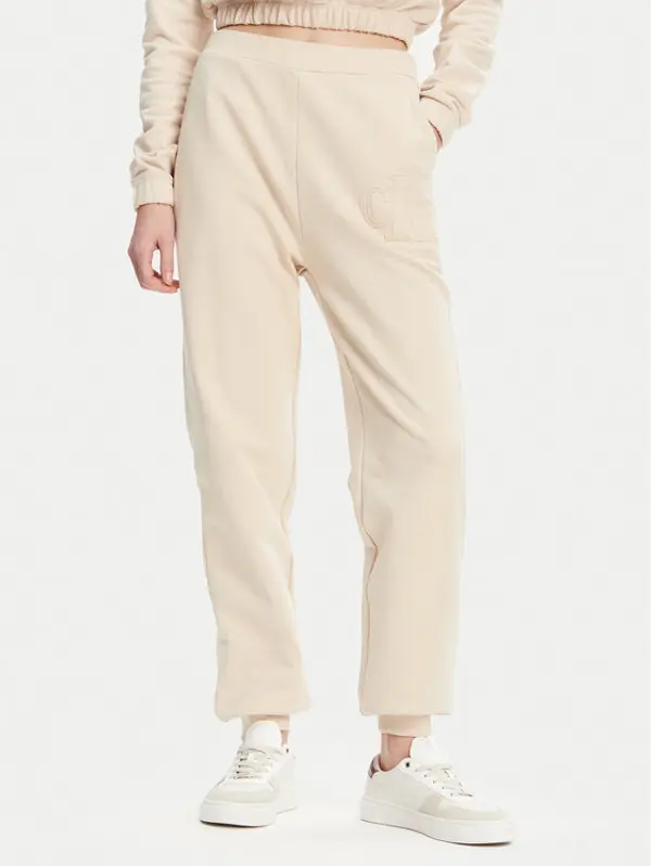 Calvin Klein Jeans Calvin Klein Jeans Donji dio trenerke J20J225355 Bež Regular Fit