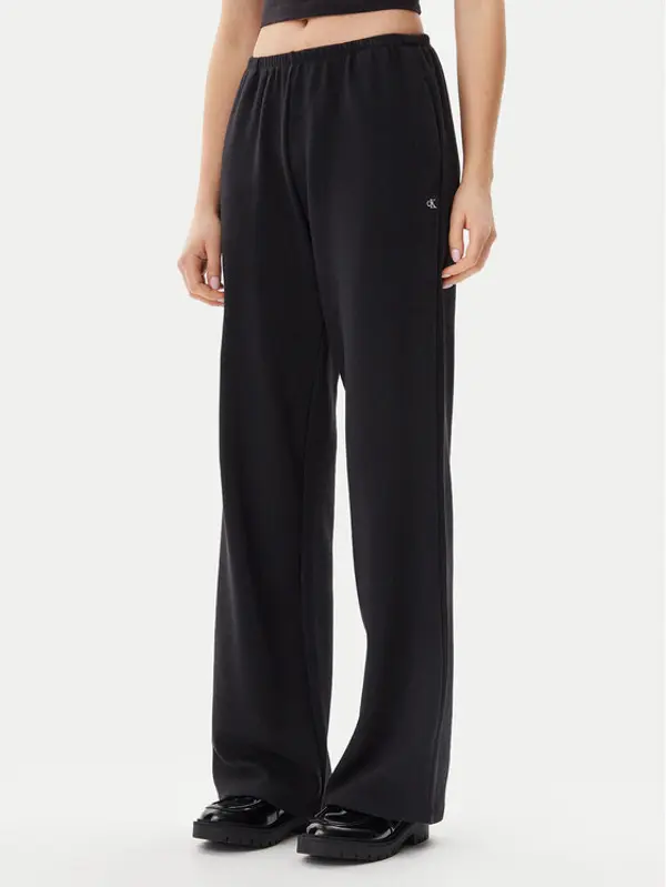 Calvin Klein Jeans Calvin Klein Jeans Donji dio trenerke J20J225537 Crna Straight Fit