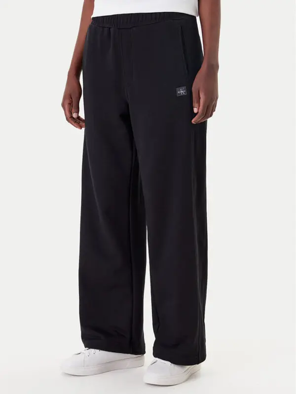 Calvin Klein Jeans Calvin Klein Jeans Donji dio trenerke LV047C249G Crna Regular Fit