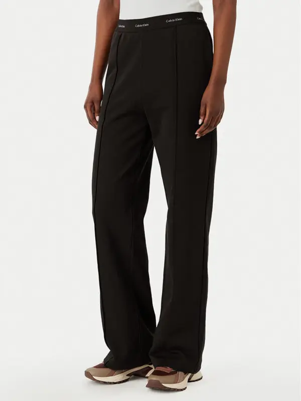Calvin Klein Jeans Calvin Klein Jeans Donji dio trenerke LV047G253G Tamno smeđa Relaxed Fit