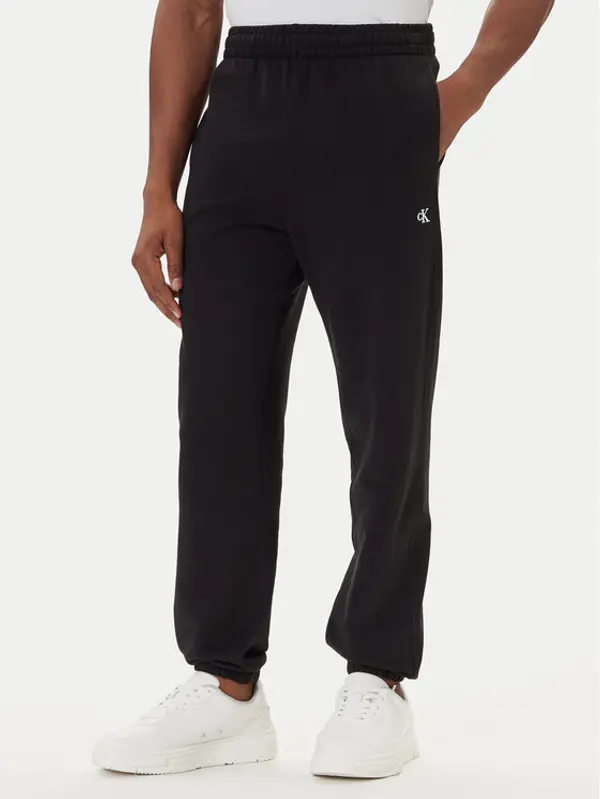 Calvin Klein Jeans Calvin Klein Jeans Donji dio trenerke LV04RD241G Crna Regular Fit