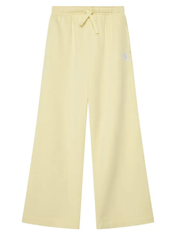 Calvin Klein Jeans Calvin Klein Jeans Donji dio trenerke LVCKSJC11G Žuta Wide Leg