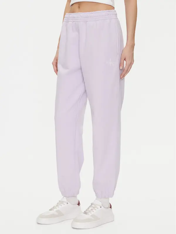 Calvin Klein Jeans Calvin Klein Jeans Donji dio trenerke Monologo LV047B235G Ljubičasta Regular Fit