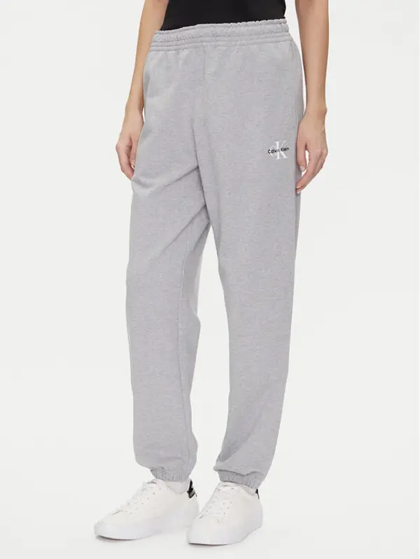 Calvin Klein Jeans Calvin Klein Jeans Donji dio trenerke Monologo LV047B235G Siva Regular Fit