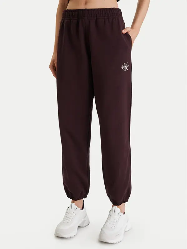 Calvin Klein Jeans Calvin Klein Jeans Donji dio trenerke Monologo LV047B235G Smeđa Regular Fit
