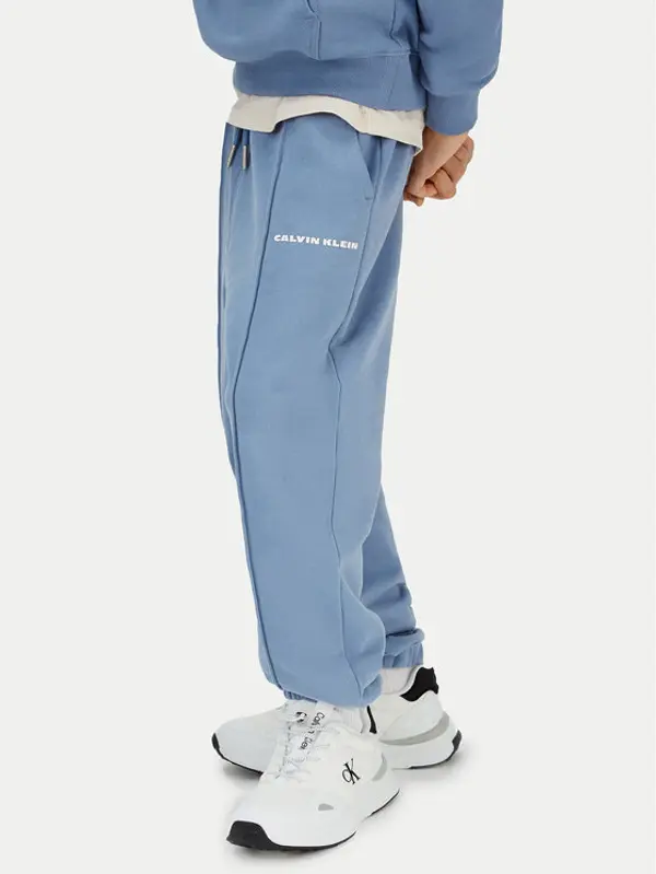 Calvin Klein Jeans Calvin Klein Jeans Donji dio trenerke Pintuck IB0IB02605 Plava Relaxed Fit