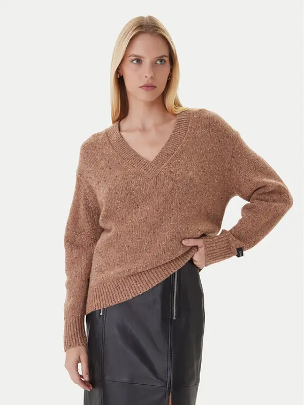 Calvin Klein Jeans Calvin Klein Jeans Džemper Chunky LV044D328G Smeđa Regular Fit