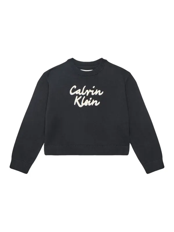Calvin Klein Jeans Calvin Klein Jeans Džemper IG0IG02971 M Crna Regular Fit
