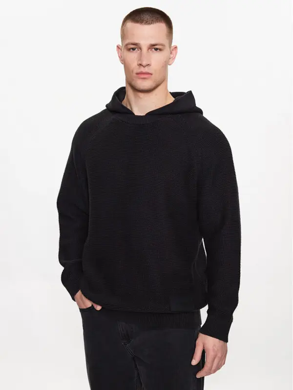 Calvin Klein Jeans Calvin Klein Jeans Džemper J30J323539 Crna Regular Fit