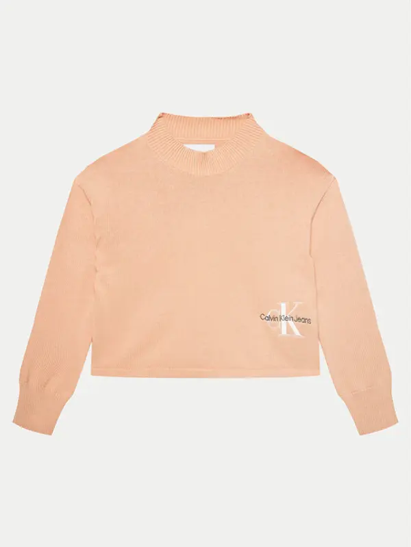 Calvin Klein Jeans Calvin Klein Jeans Džemper Monogram IG0IG02548 Ružičasta Regular Fit
