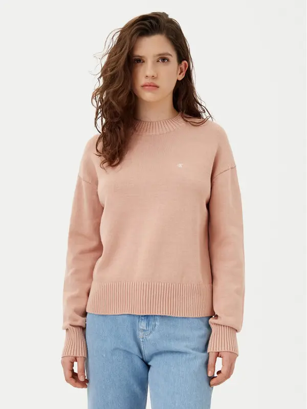 Calvin Klein Jeans Calvin Klein Jeans Džemper Monogram J20J224802 Narančasta Regular Fit