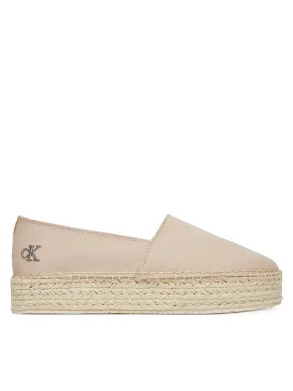 Calvin Klein Jeans Calvin Klein Jeans Espadrile Flatform Esdparille Mg/Hdw YW0YW01737 Ružičasta