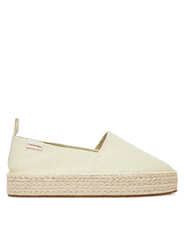 Calvin Klein Jeans Calvin Klein Jeans Espadrile Platform Espadrille Ml Cs YW0YW01871 Bež
