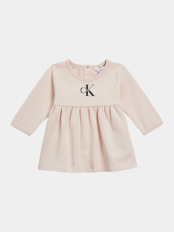 Calvin Klein Jeans Calvin Klein Jeans Haljina za svaki dan IN0IN00123 Ružičasta Regular Fit